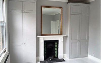 4 awesome ideas for bespoke wardrobe on either side of chimney breast