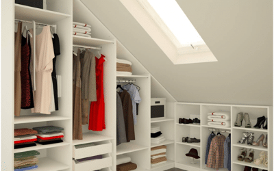 Loft walk in wardrobe ideas – 5 cool design tips for your loft conversion